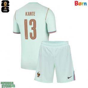 Frankrig Kante #13 Replika Babytøj Udebanesæt Børn VM 2026 Kortærmet (+ Korte bukser)